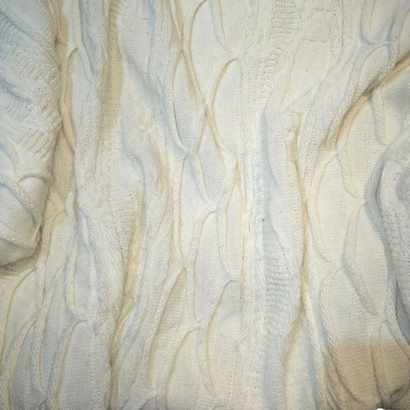 Men’s white GAS brand textured sweater size‎ M - Picture 2 of 12